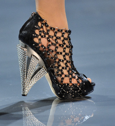 Christian Dior Leather Mesh Extravaganza