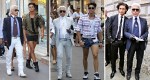 Karl Lagerfeld and Baptiste Giabiconi: taking runways to the streets