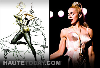 Jean Paul Gaultier Cone Bra: from the concept to reality