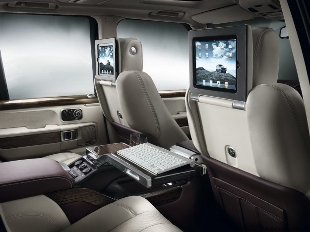 range rover The spacious interior looks and feels like a business class seat