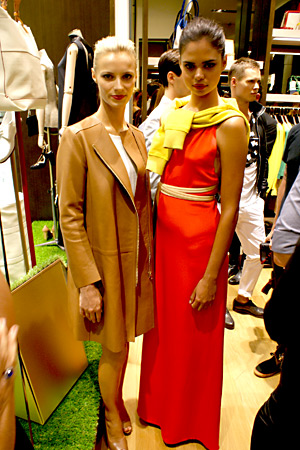 Samantha Harris at Bally Boutique Launch