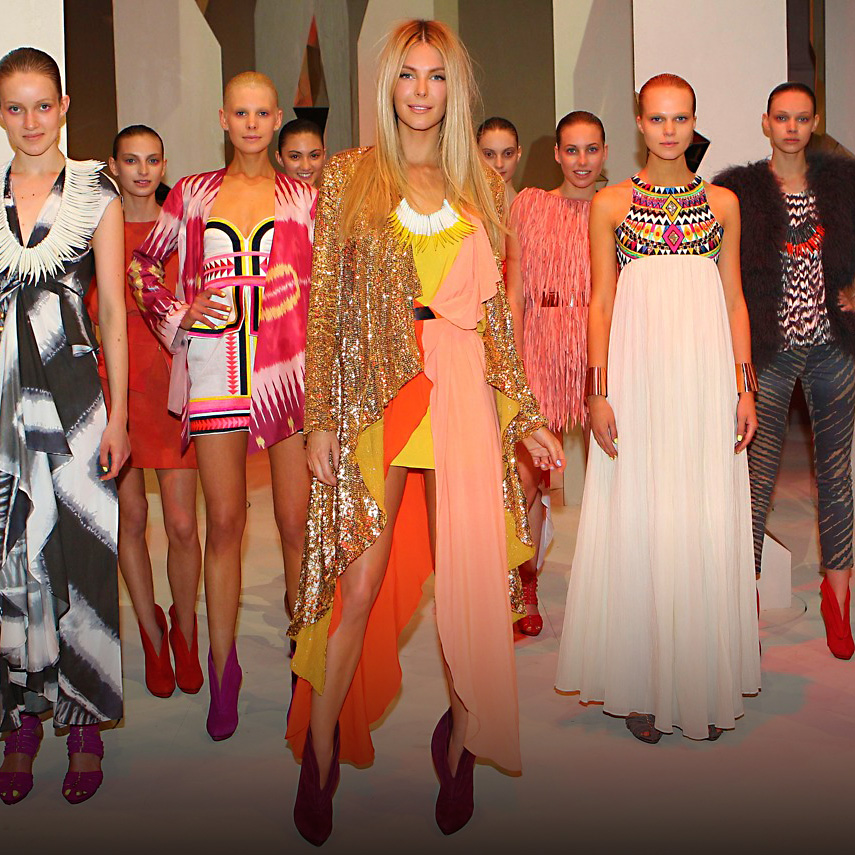 fashion week runway show