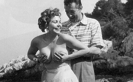 Simone Sylva & Robert Mitchum