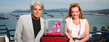 Giuseppe Zanotti and Caroline Gruosi-Scheufele
