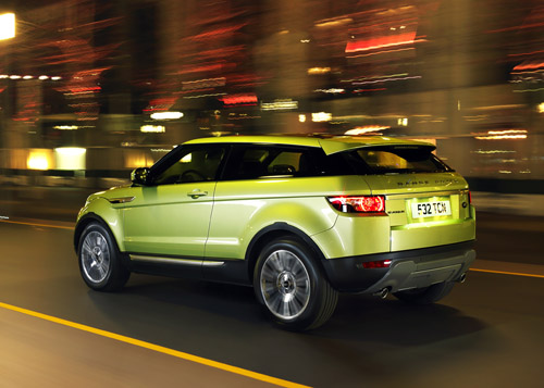 Range Rover Evoque in Colima Lime