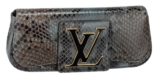 louis vuitton pochette in python