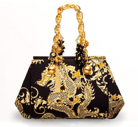 Haute-Today-Versace-Dragon Versace Limited Edition Jewel Handbag
