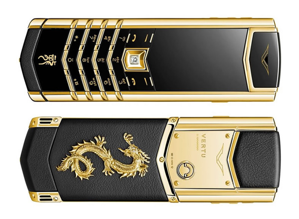 Haute-Today-Vertu-Dragon-Phone Vertu 'the Year of the Dragon Phone'