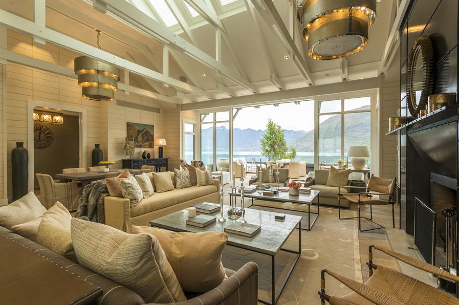 Matakauri Lodge interior design