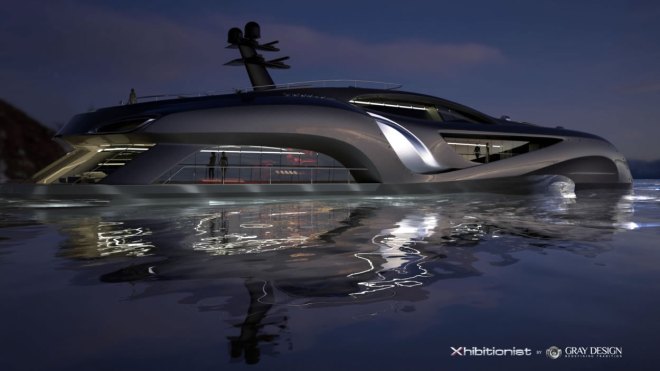 Xhibitionist yacht by grey design