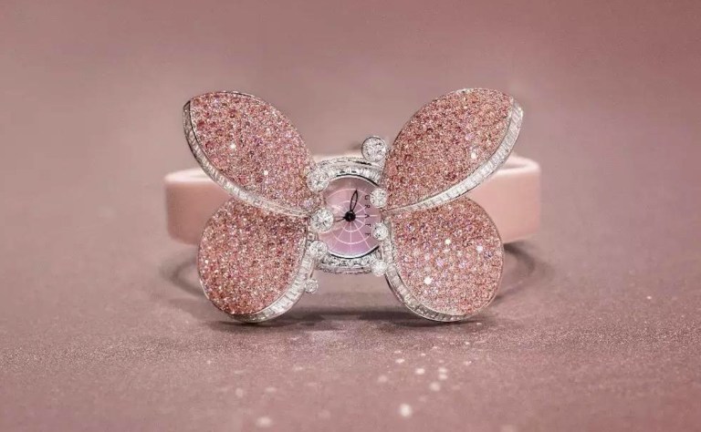 Haute-Today-Graff-Princess-Butterfly-Watch-Pink