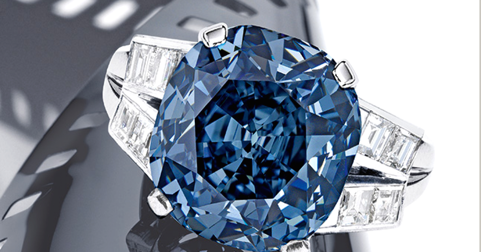 Shirley Temple Blue Diamond, Diamond Ring, Collectable