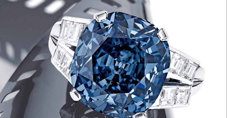 Shirley Temple Blue Diamond, Diamond Ring, Collectable
