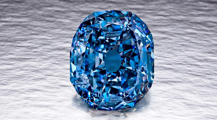 The flawless blue diamond Wittelsbach Graff