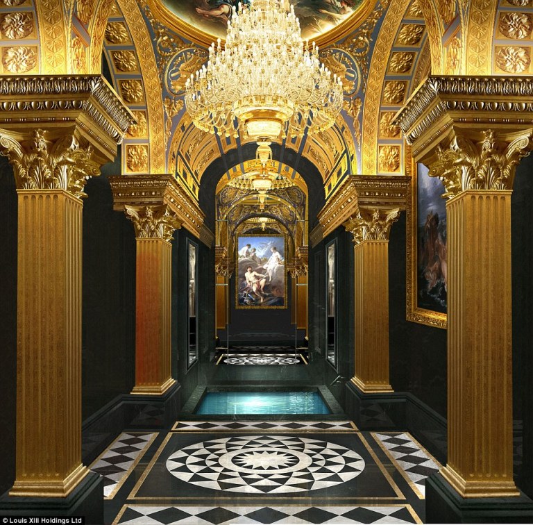 The most expensive and opulent luxury hotel in Macau - marble spa
