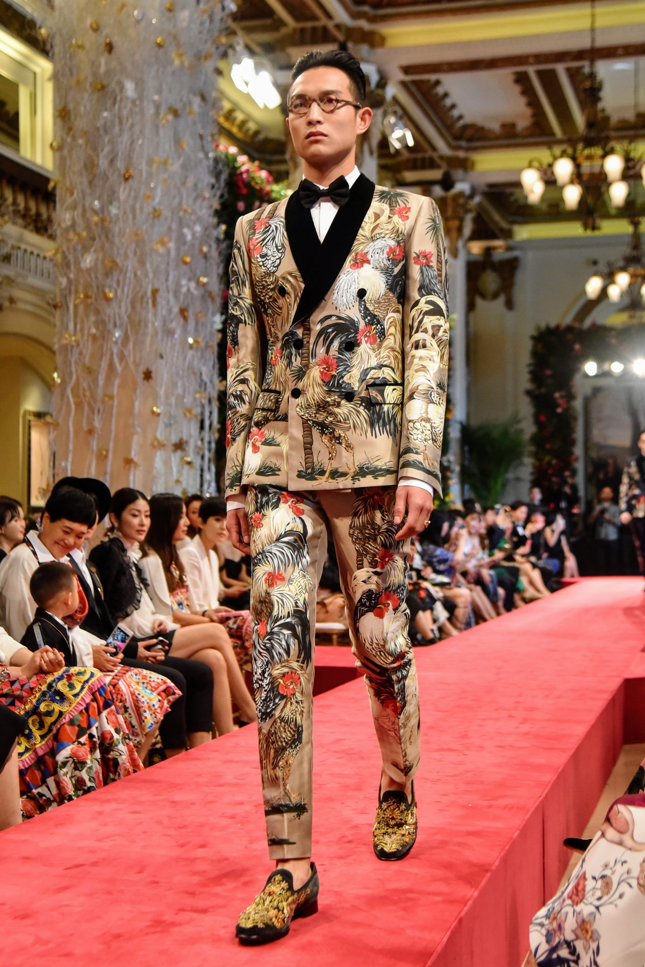 Dolce & Gabbana couture men's collection runway
