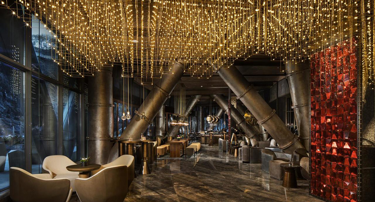 Shimao Wonderland hotel bar