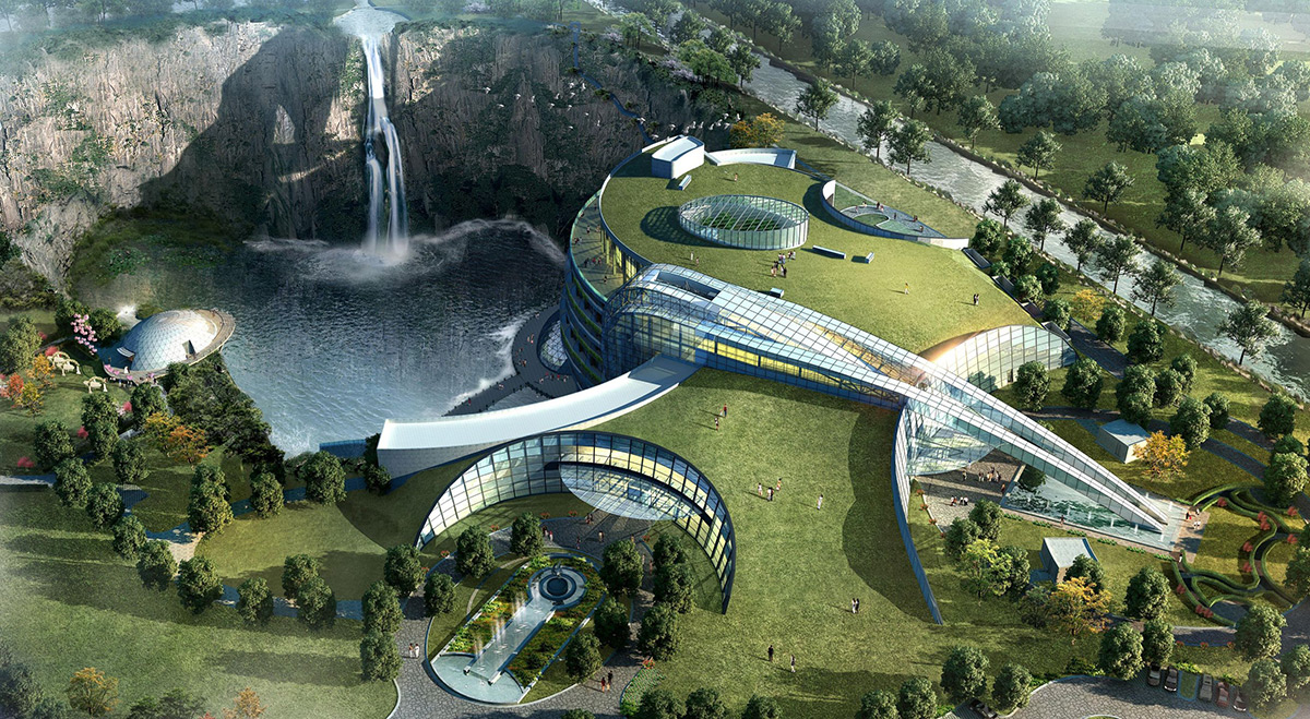 Intercontinental Shanghai Shimao Wonderland underground hotel