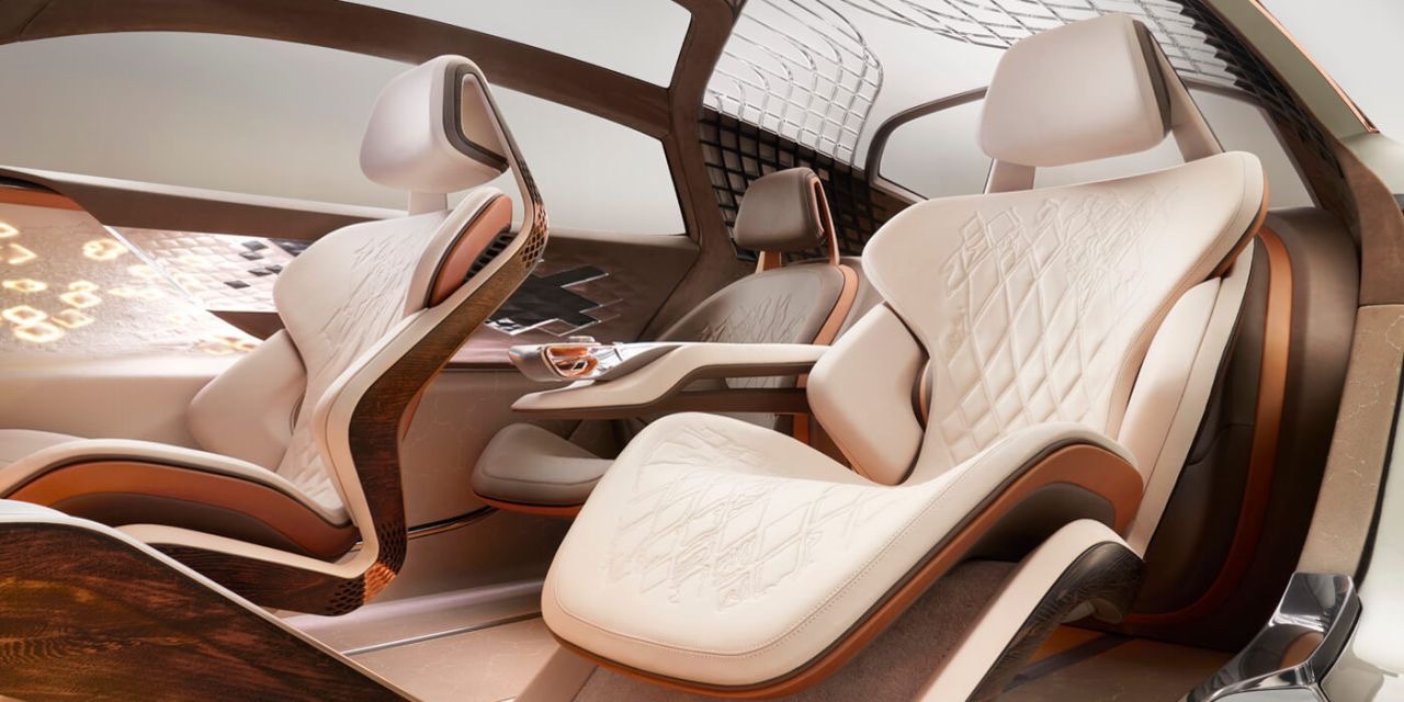 bentley electric car interior