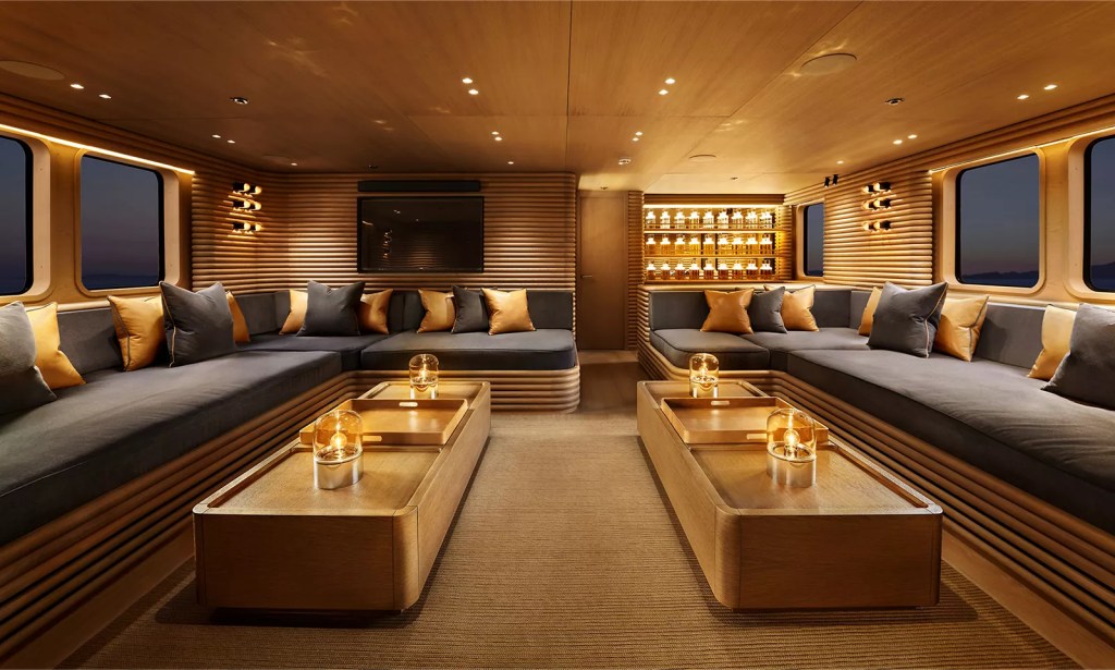 RH THREE yacht lounge room