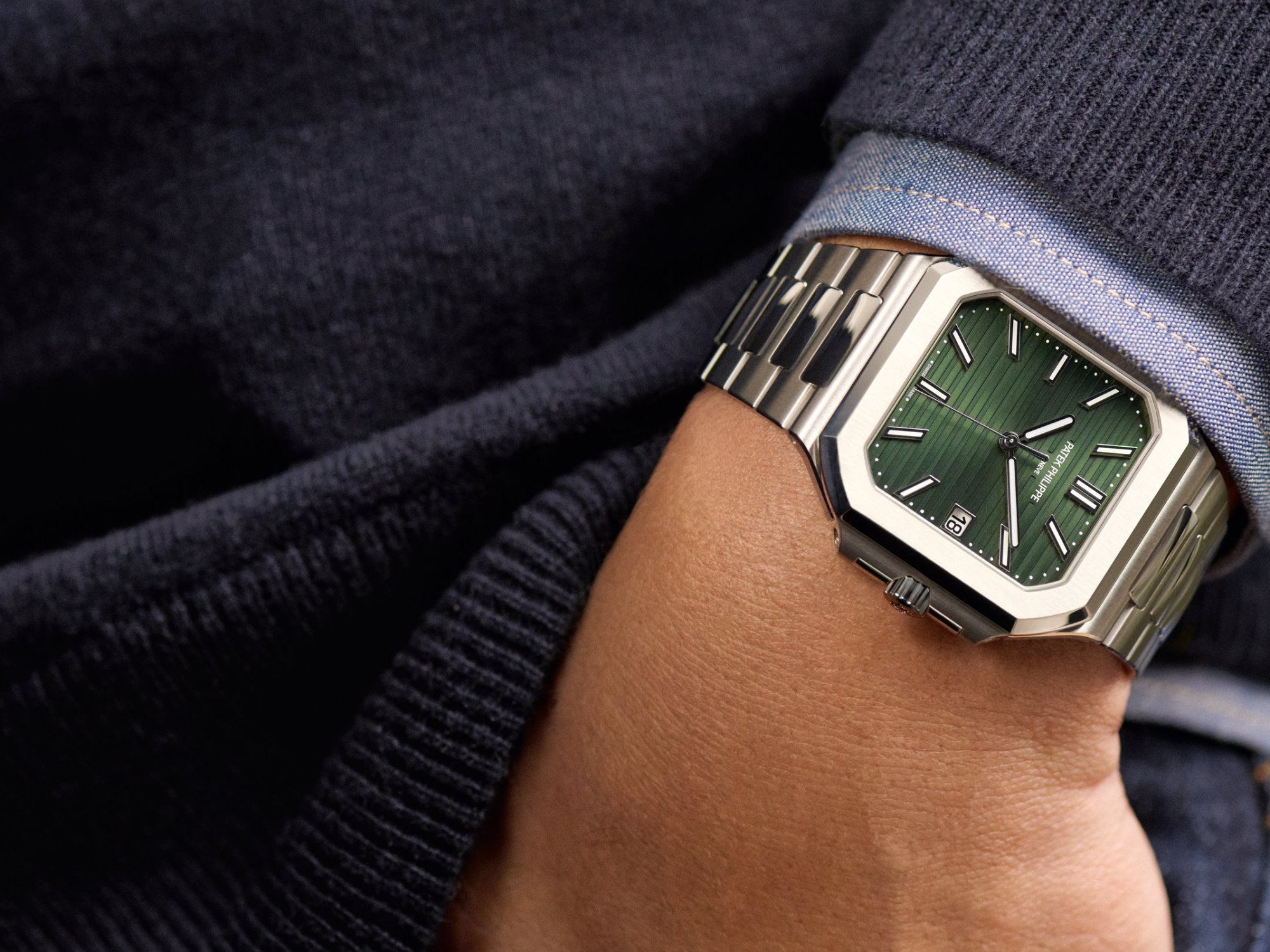 Patek Philippe 2025 pre-owned Cubitus 45mmBlue