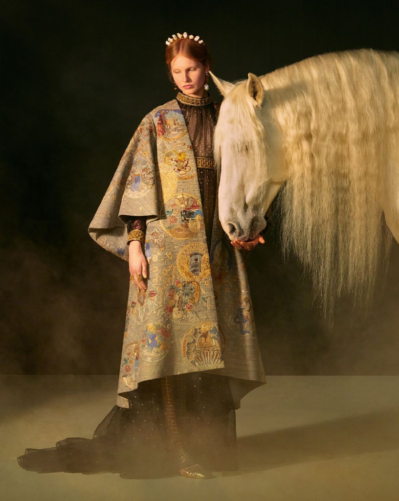 Horse in Fashion Campaign for Dior S/S 2021