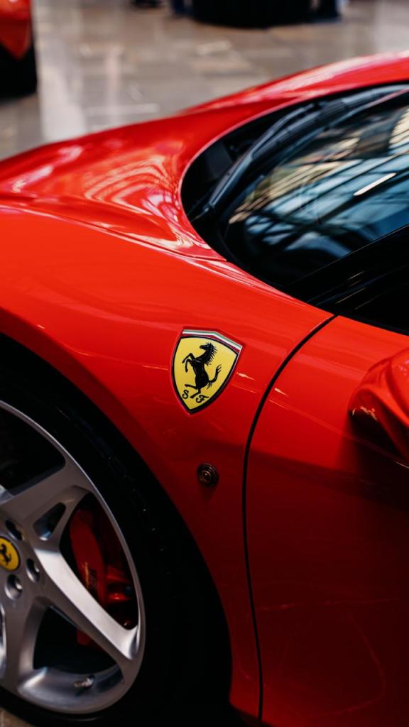 Monaco Supercars feature haute red Ferrari sportscar
