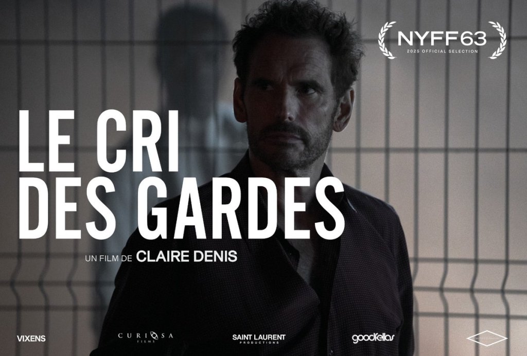 saint laurent productions movie poster le cri des gardes bannner