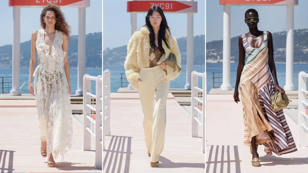 one asian runaway model & one African model & one Metis model at Zimmermann resort 2027