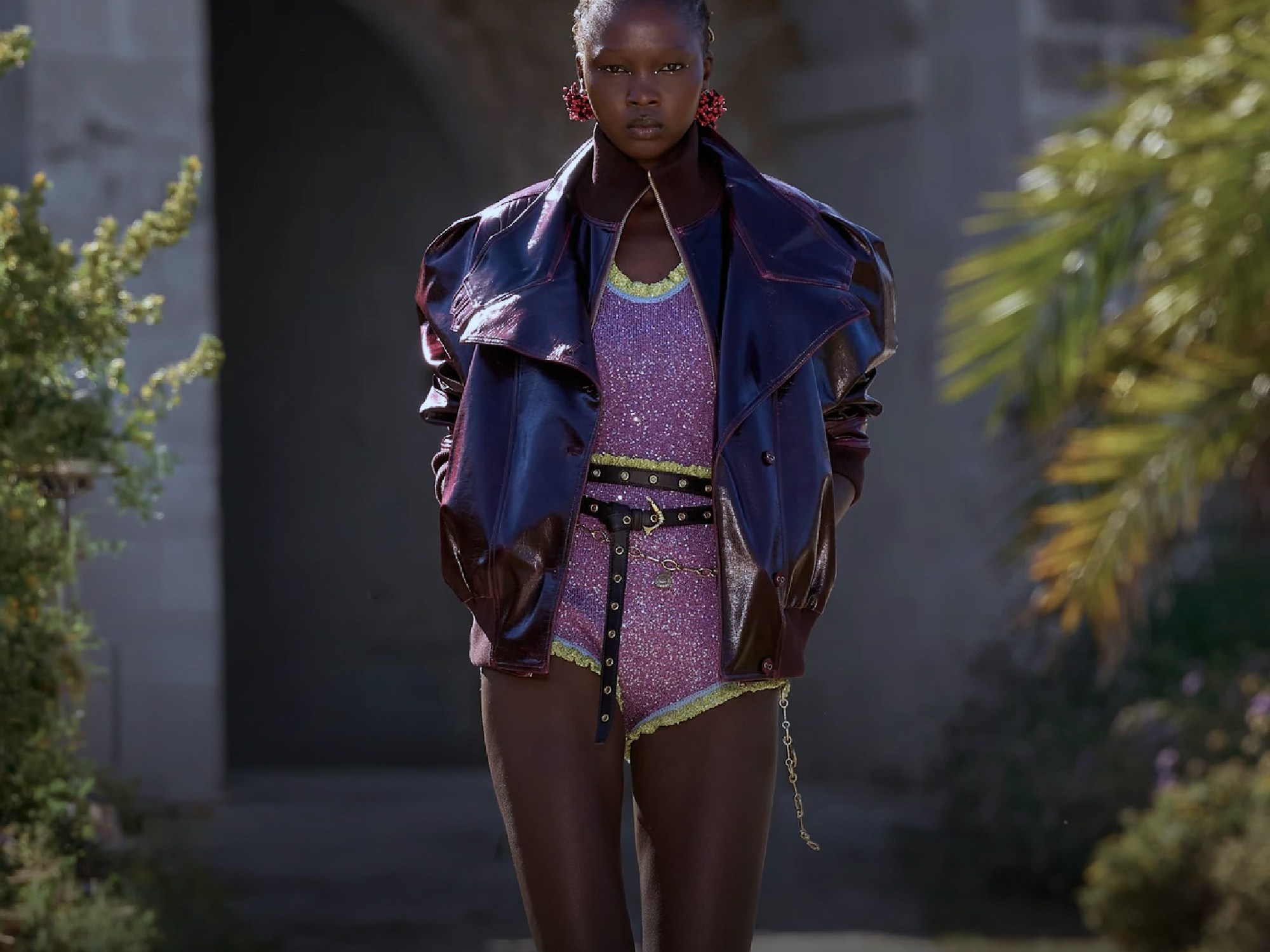 Alemais fashion designer runway show in Spain
