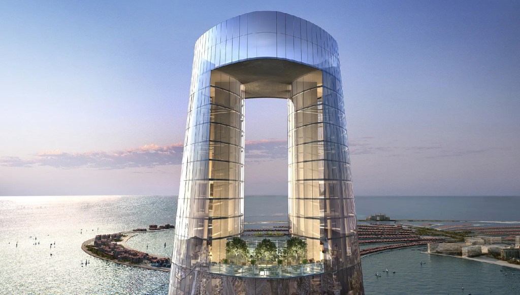 Ciel hotel rooftop in Dubai Marina