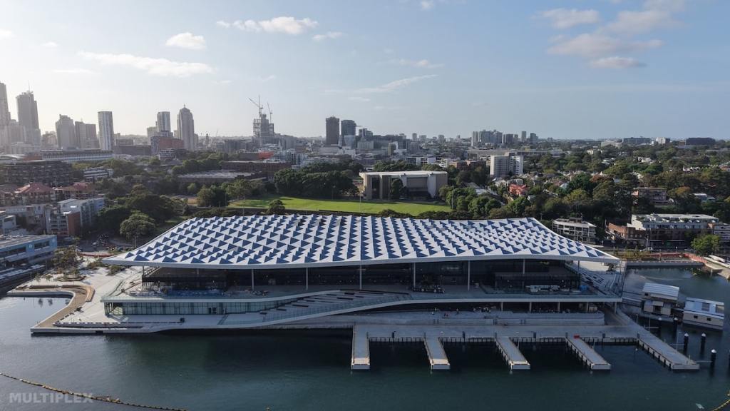 Sydney Fish Market building from above