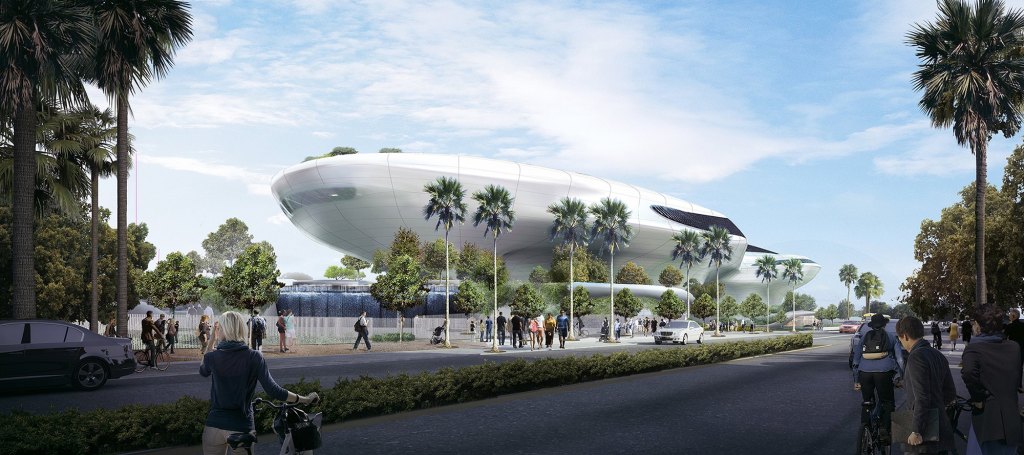 Lucas Museum of Narrative Art rendering