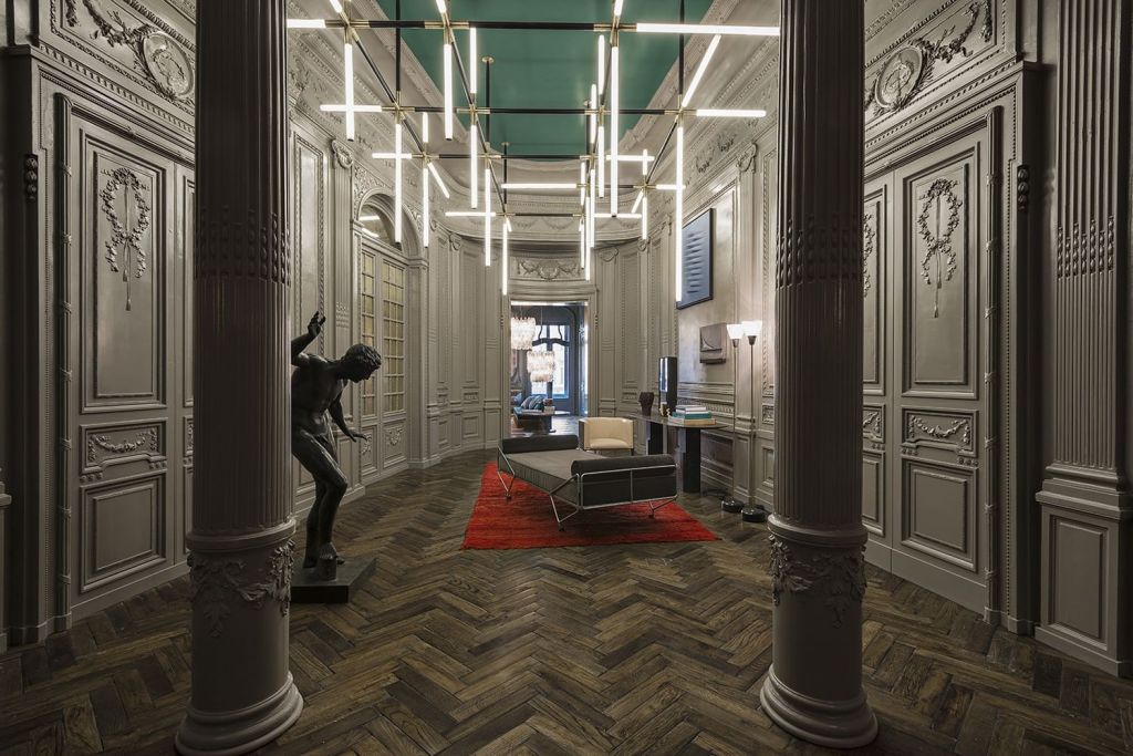 Amazing interior of the Fendi Private Suites in Rome