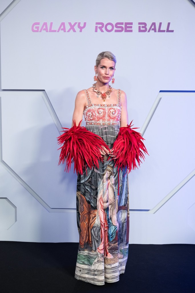 Lady Kitty Spencer wears Dolce & Gabbana to Monaco Rose Ball Gala