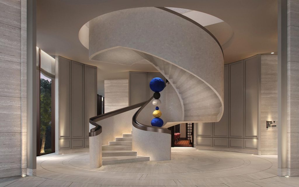 capella taipei staircase