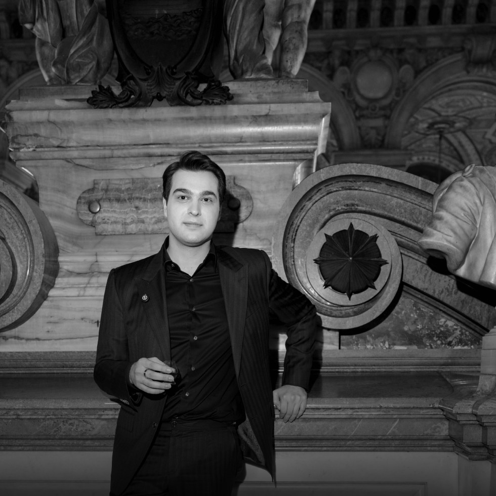 armen pogossian in paris at the opera garnier presenting his royal brandy