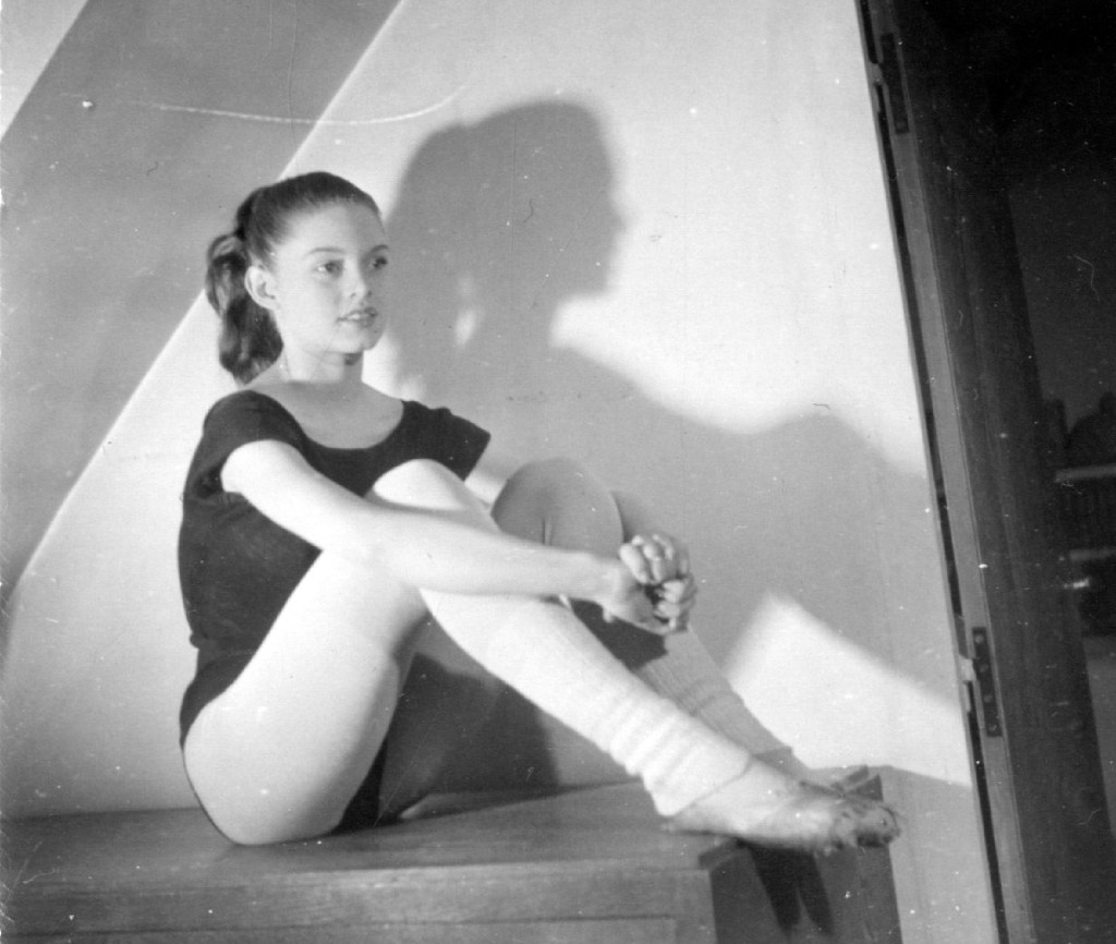 Young girl Brigitte Bardot