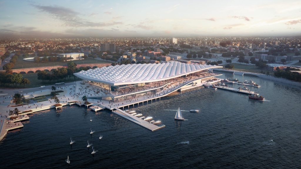 Stunning architecture in Sydney by the harbour