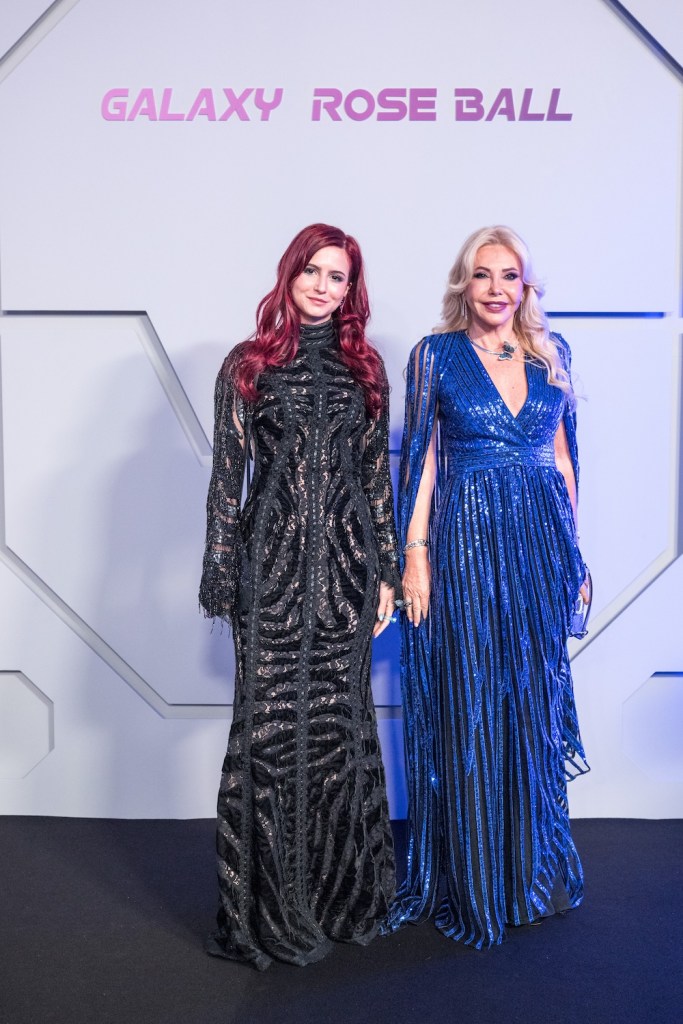 Maria Luisa Bacardi and Monika Bacardi attend Rose Ball in Monaco