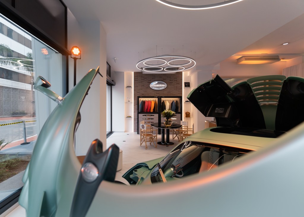 Pagani Monaco showroom interior design