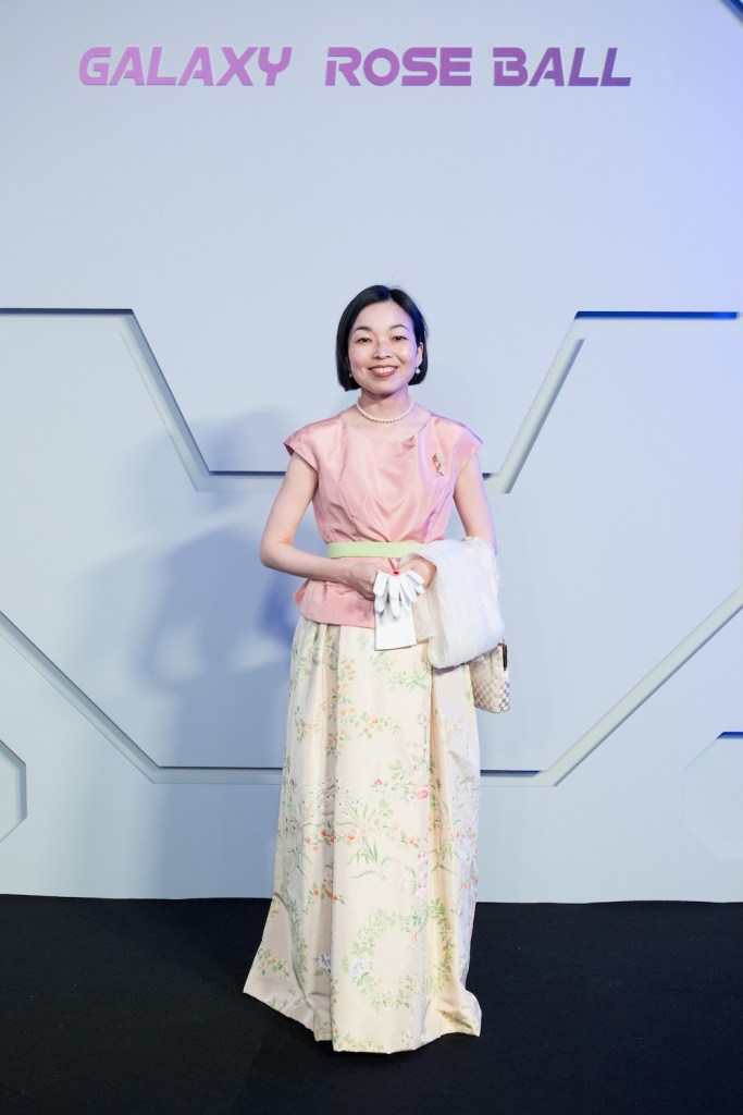 Princess Akiko of Mikasa arrive to the Rose Ball in Monaco