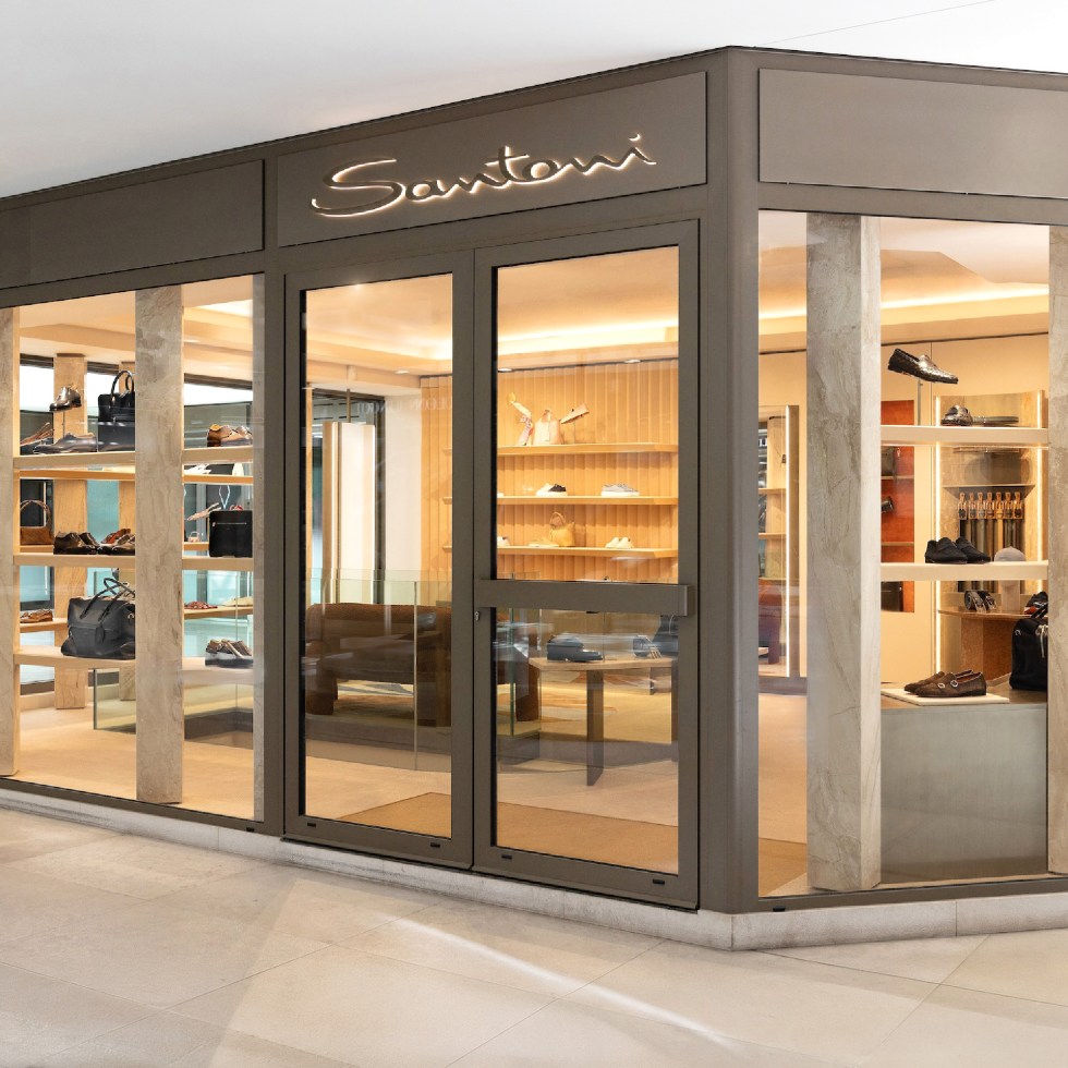 santoni shop exterior entrance