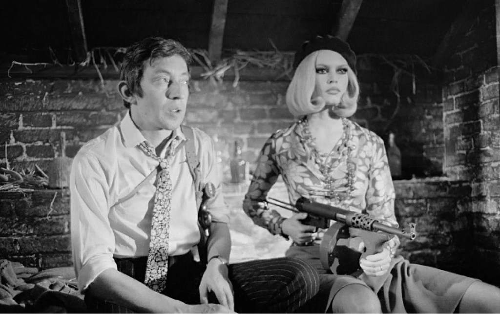 Brigitte Bardot with Serge Gainsbourg