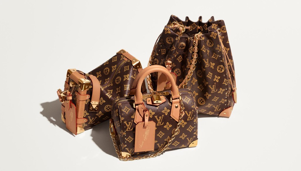 lv monogram bags in different sizes