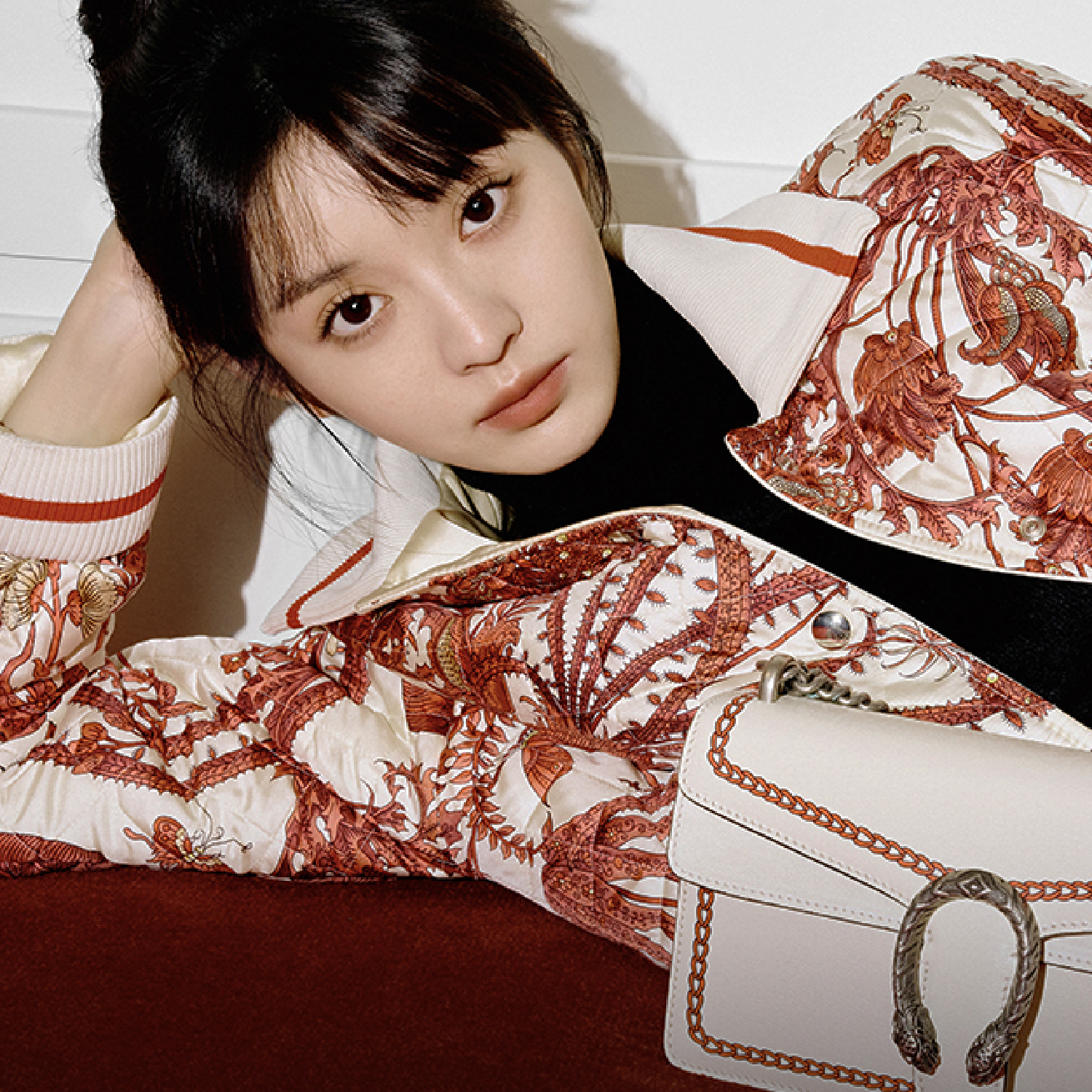 luxury brand gucci handbag advert for the chinese new year of dragon
