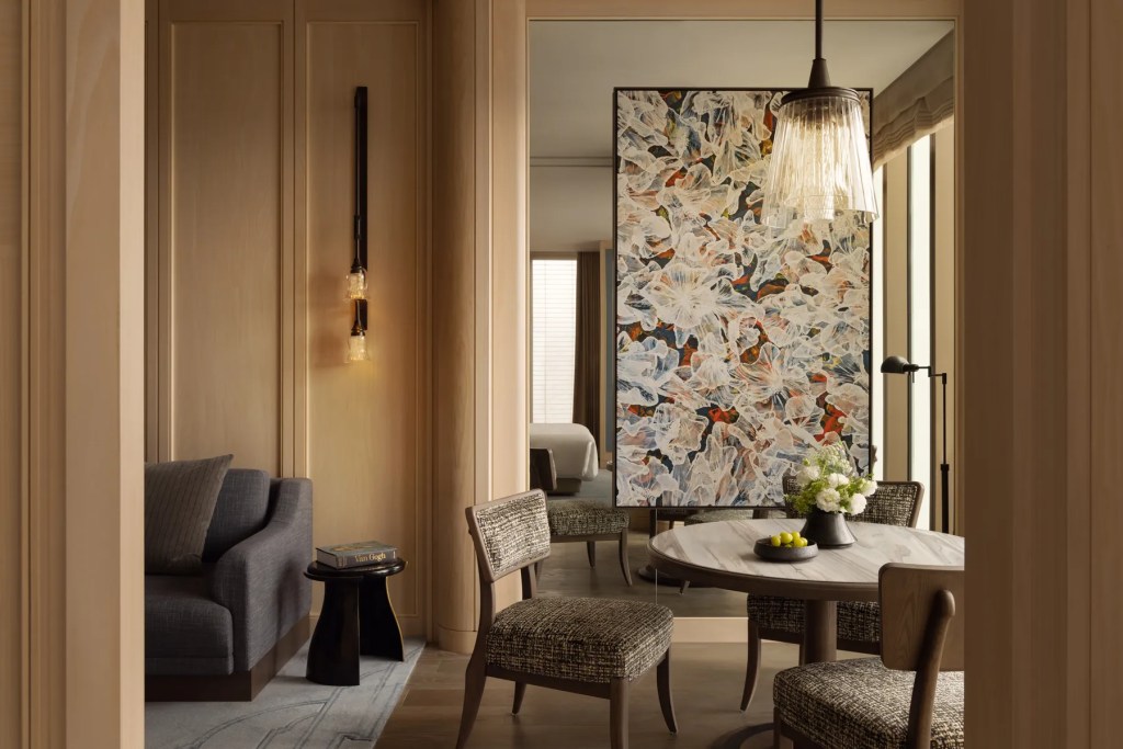 capella taipei room dining table and chairs