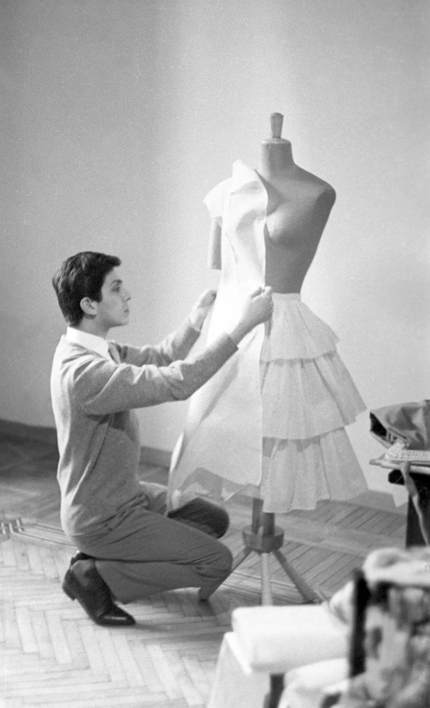 Giancarlo Giammetti younge designer at work