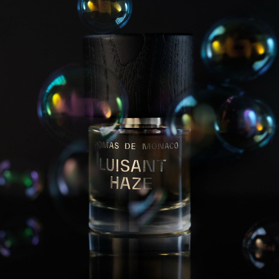 thomas de monaco perfume bottle luisant haze