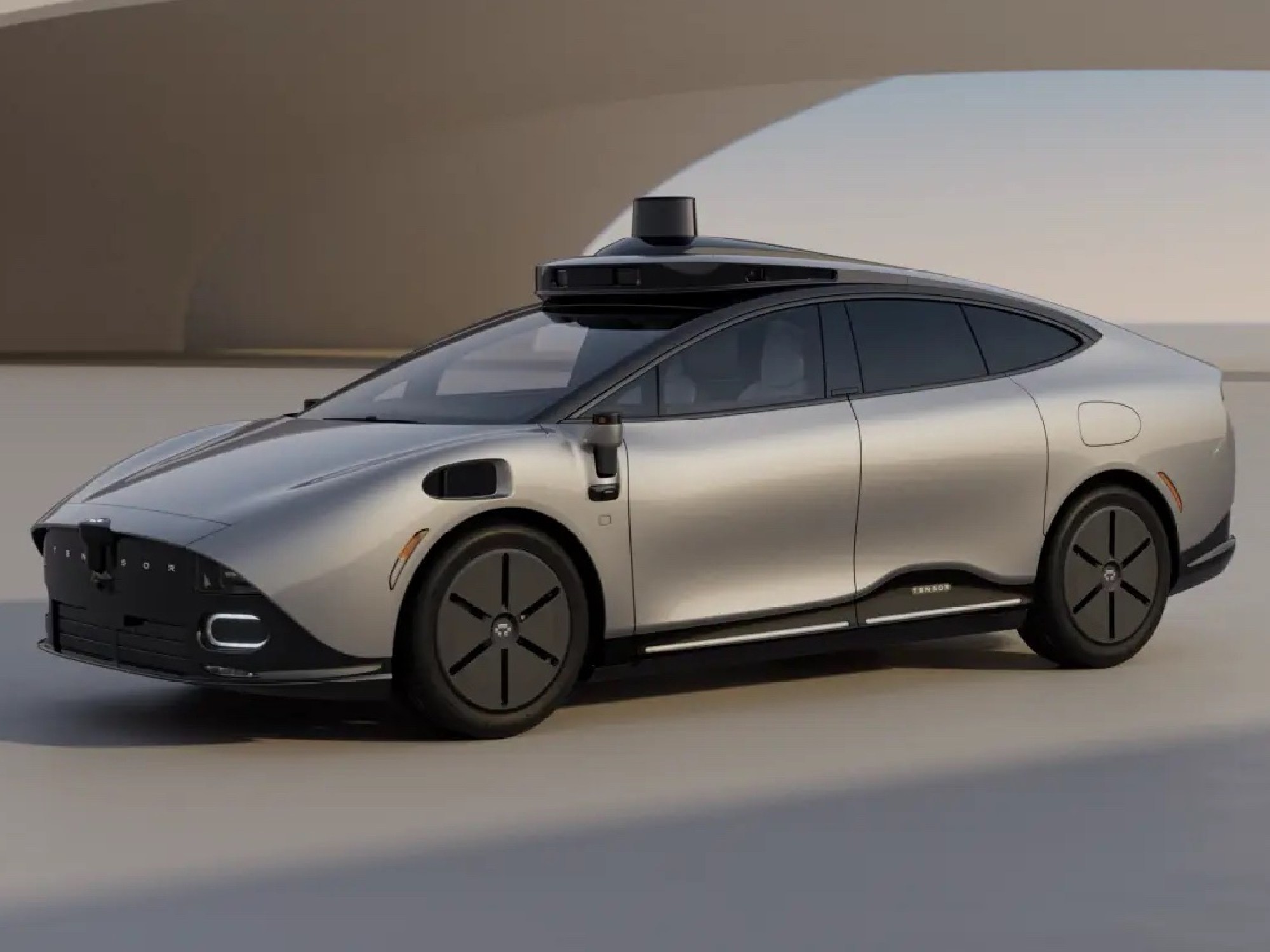 CES 2026 self driving car Tensor Robocar